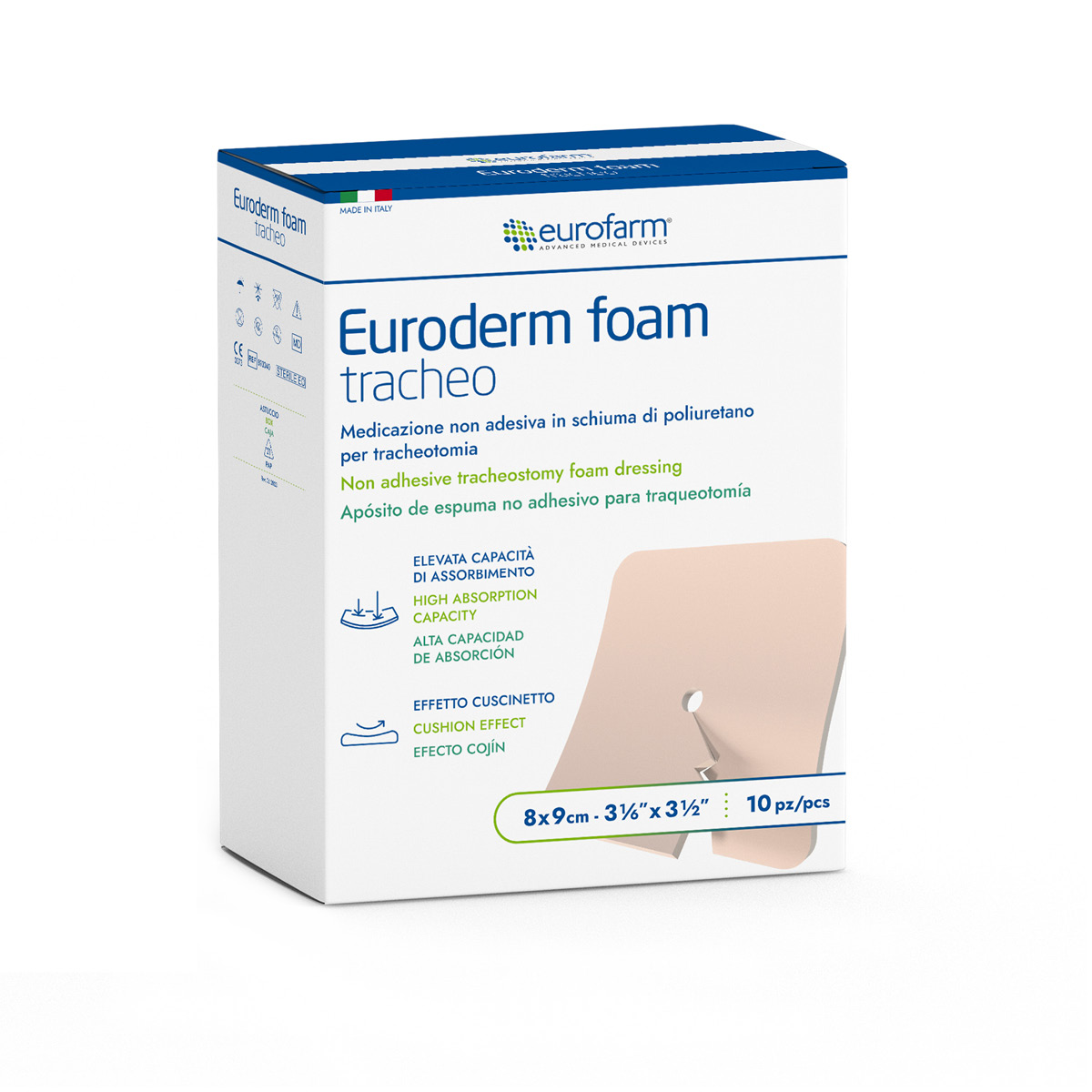 Euroderm foam tracheo